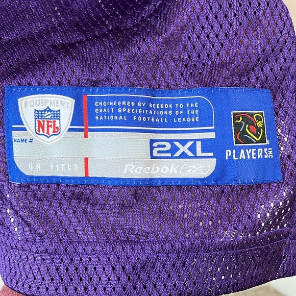 Reebok Vintage Randy Moss Minnesota Vikings Football Jersey - Size 2XL - Picture 9 of 10